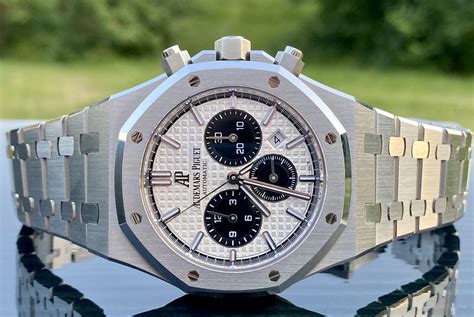 audemars piguet royal oak chrono panda|Audemars Piguet royal oak selfwinding.